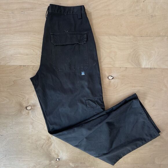 Vintage Levis Silver Tab Cargo Pants 33 Gray 90s Baggy Streetwear Skater - Picture 2 of 10